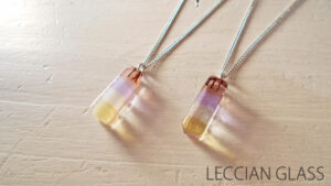 ガラスフュージング資格認定リアル講座＆オンライン講座 LECCIAN GLASS（レチアンガラス）　アクセサリー