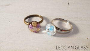 ヴェネチアンガラス　手作り　LECCIAN GLASS