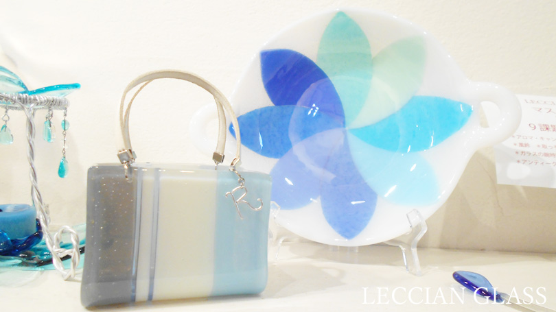 ガラスフュージングオンライン講座　LECCIAN GLASS　マスターコース作品
